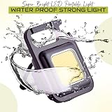 Spanner In The Works 1000 Lumen COB Keychain Work Light LED Torch Black view 5