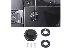 Voodonala for Jeep Radio Antenna Base Cover Antenna Housing Mount Lid Cap Base Fit for Jeep Wrangler 2007-2025+ JK JKU JL JLU
