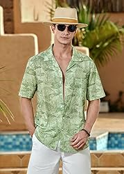 Hawaiian Shirts for Men Short Sleeve Button Down