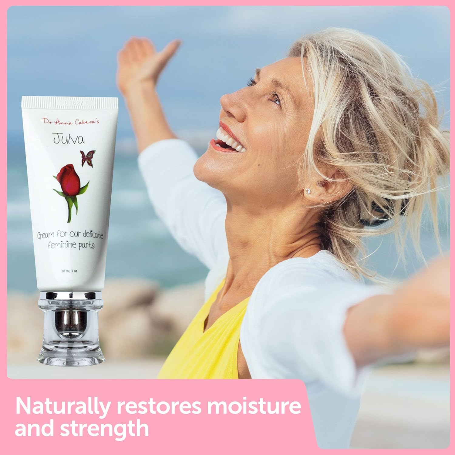 Julva Vaginal Cream Personal Moisturizer Vaginal Health Moisturizer