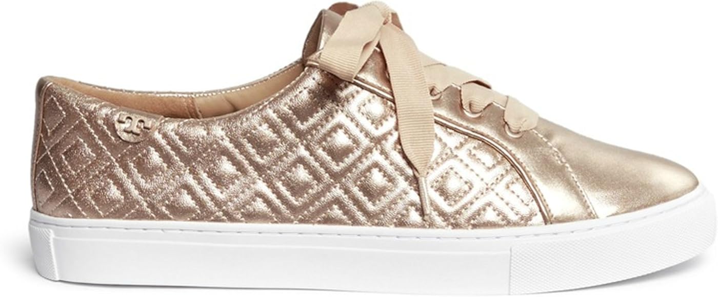 tory burch gold sneakers