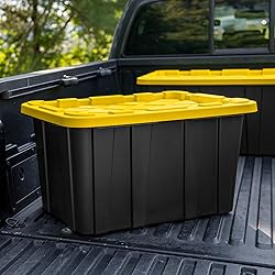 Sterilite 6-Pack Industrial Tote, Plastic Storage