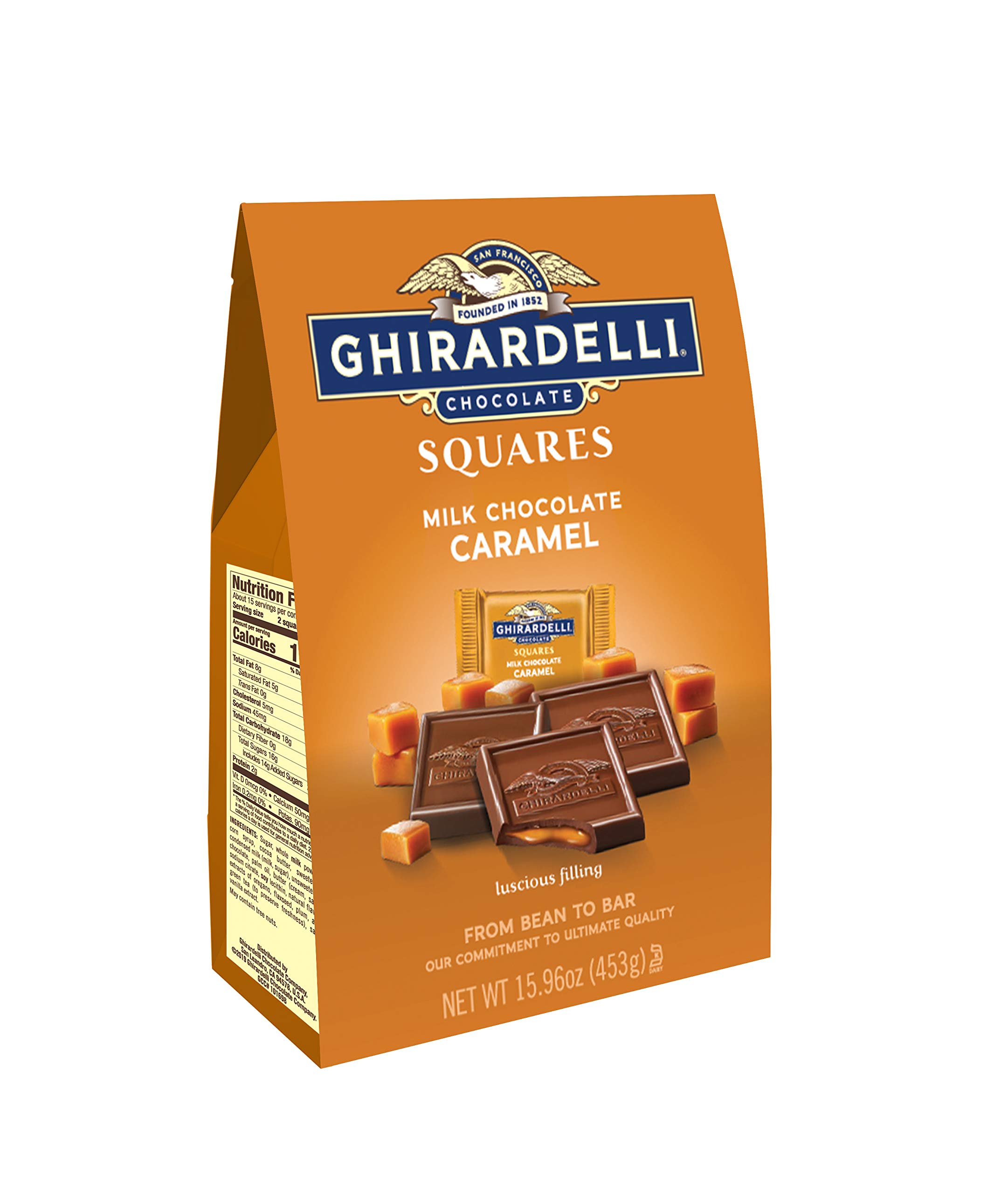 Ghirardelli Chocolate Milk Chocolate & Caramel Squares