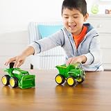 John Deere 6'' Dump Truck & Loader Tractor Set Green Toy Car Brand John Deere view 7