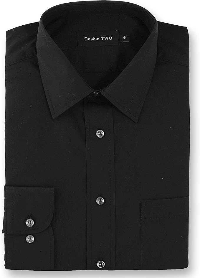 Double Two Men's Long Sleeve Shirt Amazon.co.uk Clothing