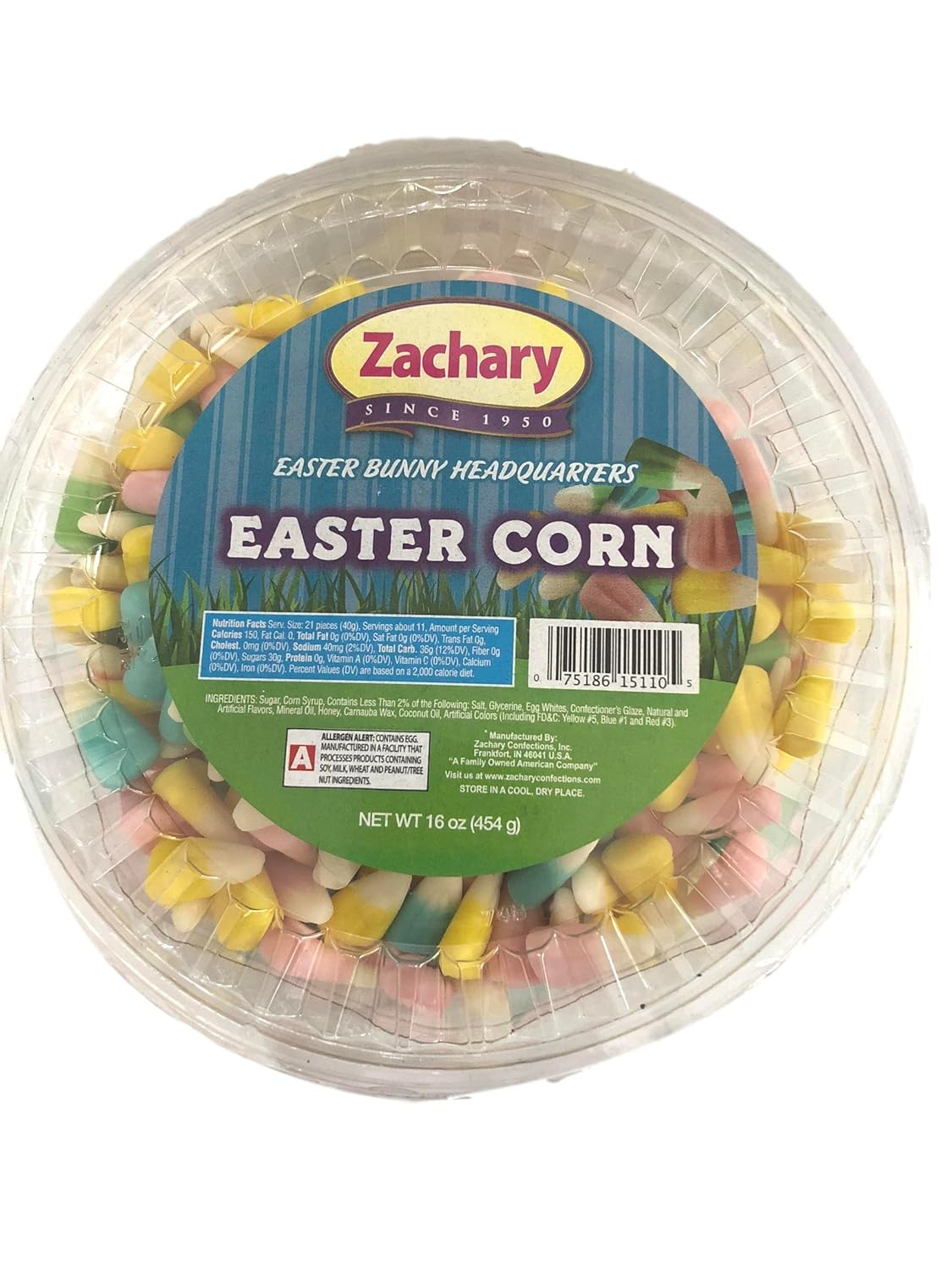 Easter Bunny Headquarters Pastel Easter Candy Corn 1 lb