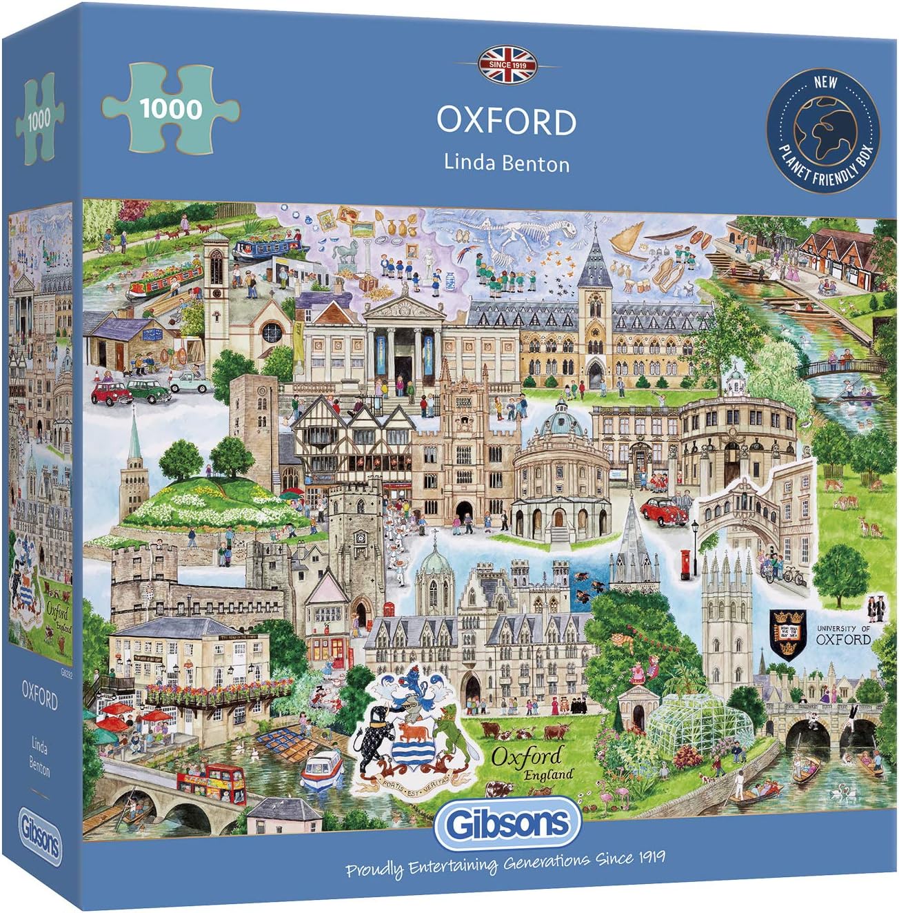 Gibsons Oxford 1000 Piece Jigsaw Puzzle BigaMart