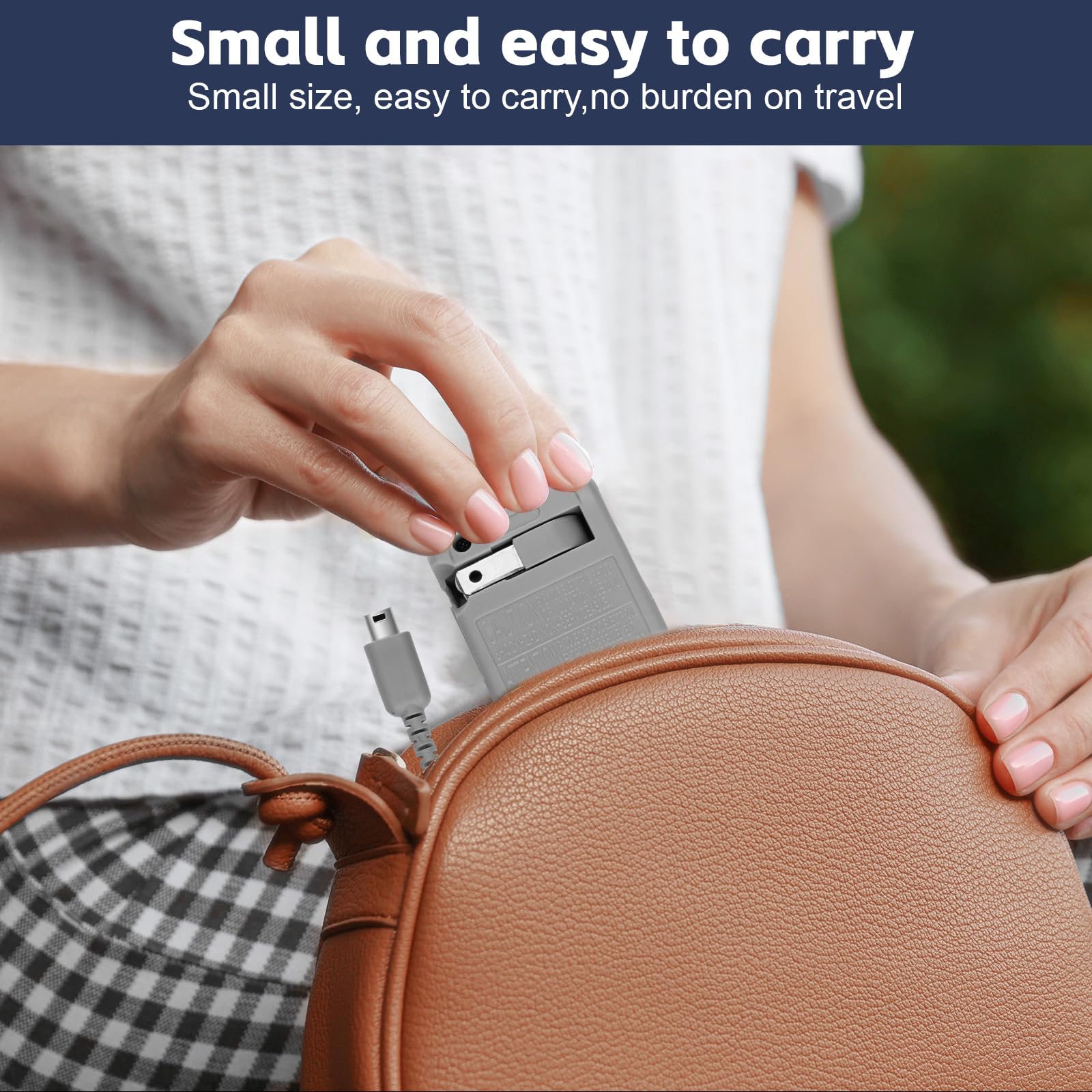 DS Lite Charger,Compatible with Nintendo DS Lite 100-240V Wall Plug Adapter, with USB Charging Cable for Nintendo DS Lite