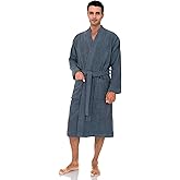 TowelSelections Mens Robe Cotton Terry Cloth Bathrobe Soft Towel Bath Robe for Men XS to 3X