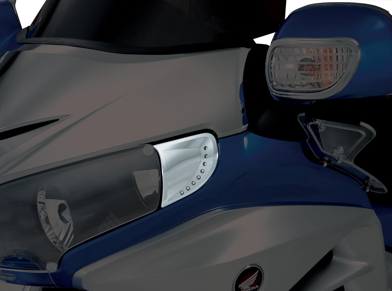 Show Chrome Accessories 52811 LED Headlight End Trim Automotive