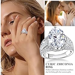 AGRULE Women's Chunky Signet Ring with 12.7 Carat
