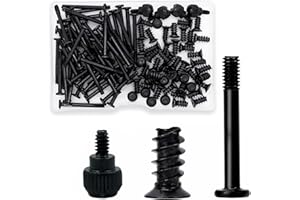 Nivithi 104 PCS Computer Screws Kit - PC Case Fan Mount Screws Set - Long Short Screws 30mm and 10mm