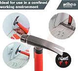 Wiha SB846300E Electricians Hammer 300g Head Red view 6