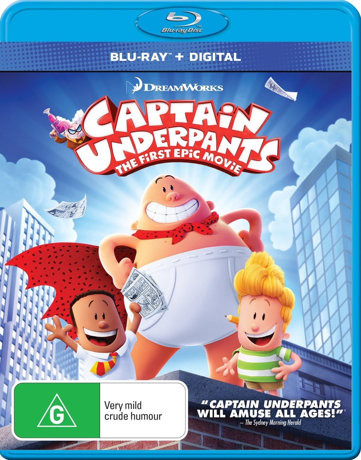 Captain Underpants: The First Epic Movie [Blu-ray]