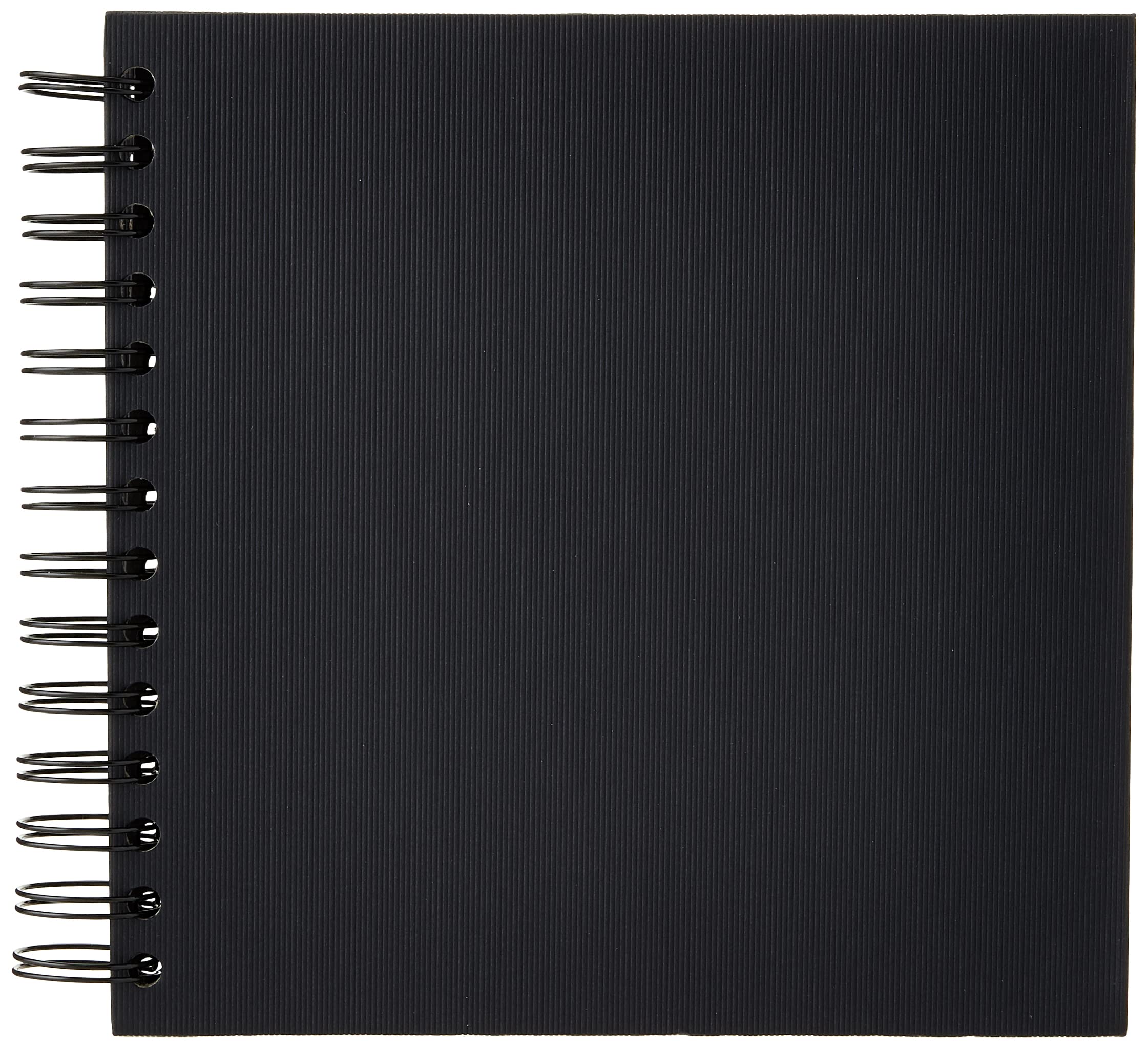Rossler Soho 180 x 180mm Wiro Bound Photo Album - Black (30 Sheets)