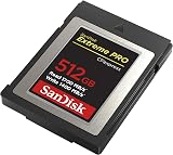 SanDisk 512GB Extreme PRO CFexpress Type B Card RAW 4K 1700 MB/s view 2