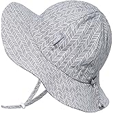 JAN & JUL Breathable Cotton Sun Hat with 50+ UPF Protection for Toddler Boys