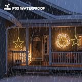 Jsdoin Christmas Window Lights 3 Packs 45 LED Battery Operated with Remote view 7