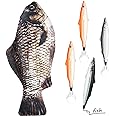 Outus Fish Shaped Pencil Case with Padded Foam Lining and Cute Fish Pens