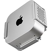 Foamy Lizard Matching Aluminum Desk, Monitor, Wall Mount for Mac mini M4-M6 | WiFi Safe, USA Designed, All Metal Bracket, Anti-scratch Silicone, VESA Compatible, All-Direction Holder, Power Button Access