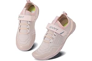 Caitin Boys Girls Water Shoes Quick Drying Aqua Beach Pool Swim Lightweight Athletic Sneakers for Little Big Kids