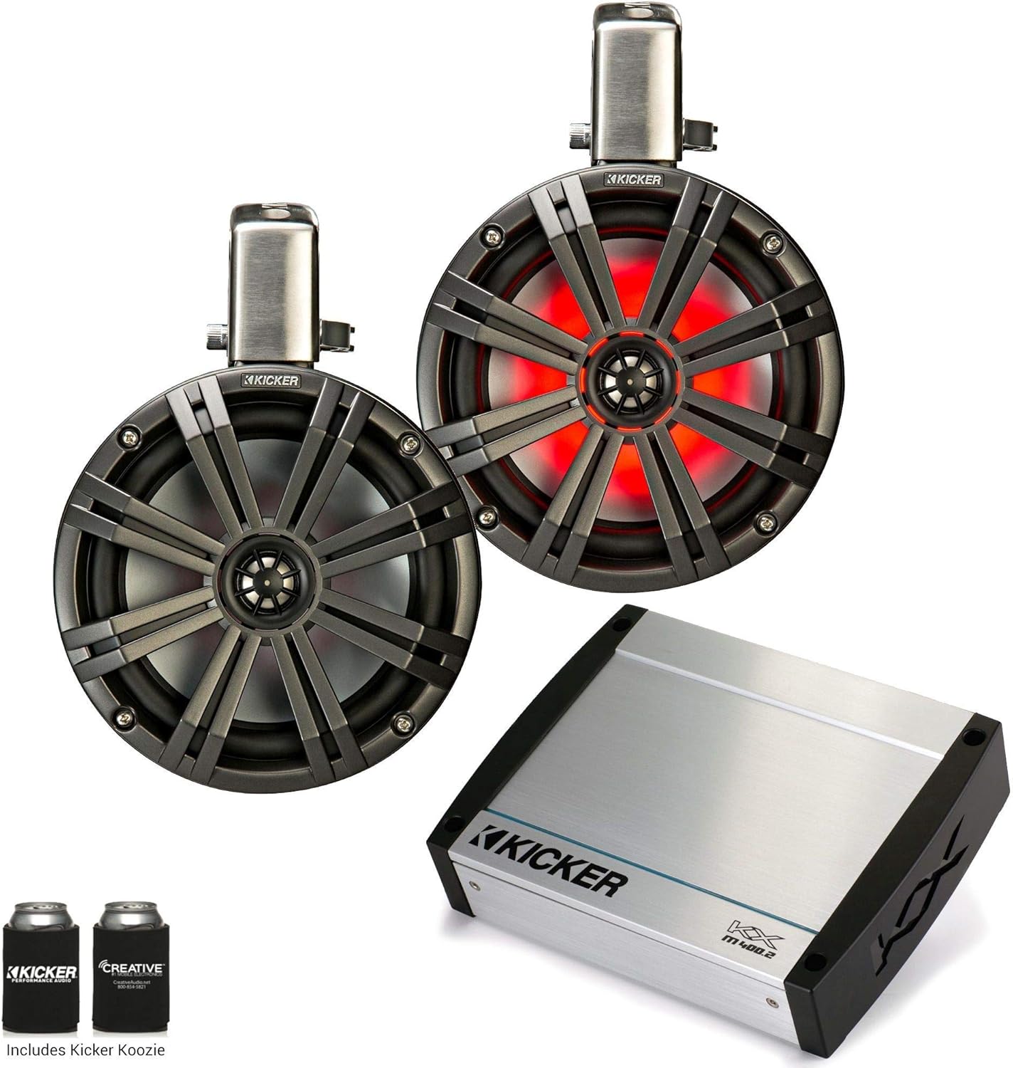 kicker 8 wake tower speakers