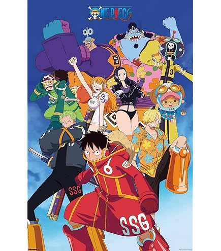 Amazon.com: One Piece: Fishman Island - Luffy Punch Wall Poster
