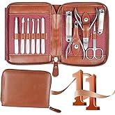Manicure Set 11 in 1 Stainless Steel Nail Clippers for Men，Manicure Kit for Women，Nail Grooming Kit，Nail Clipper Set，Personal Care Tools