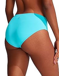 CRZ YOGA Bikini Bottoms for Women Mid Rise Full