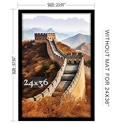 Picrit 24x36 Poster Frame, Picture Frame for Wall