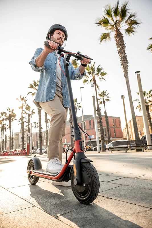 , Patinete eléctrico, modelo D38E para adultos, velocidad máxima de 25km/h, Autonomía de hasta 38km, freno delantero electrónico y freno trasero de tambor