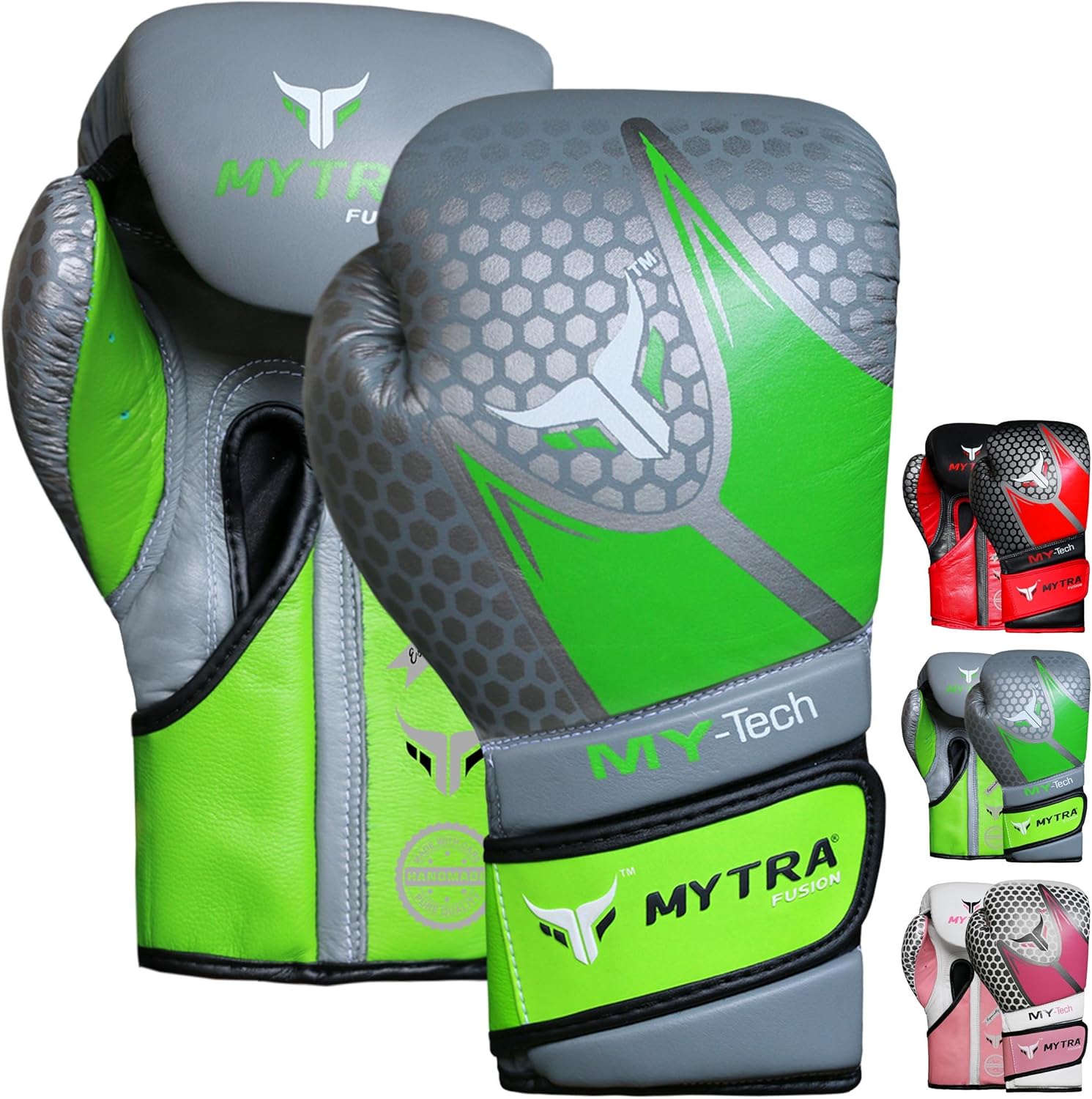 Mytra Fusion MYTECH Boxing Gloves Real Leather Boxing Gloves Amazon