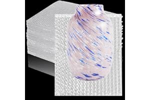 REDOVANT 16” x 20” Large Bubble Out Bags&Pouches, 25Pcs Bubble Pouches Wrap Bag, Double Walled Bubble Cushioning Bags for Shipping Moving Storing Packing Supplies for Dishes Glasses Plates Protective Bubble