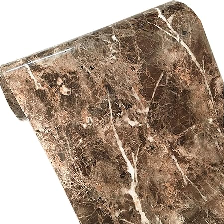 Amazon Com Upredo Adhesive Marble Paper Granite Look Marble