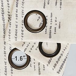 jinchan Boho Curtains Linen Curtains for Living
