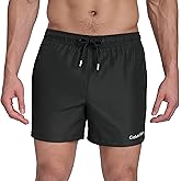 Calvin Klein Mens Volley Quick Dry Lightweight Swim Trunk