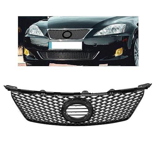 KUAFU Front Grille Grill Compatible with 2011-2013 Subaru Forester Replacement for 91121SC040 SU1200149 Chrome Bumper Upper Hood G Automotive Hood Scoops KUAFU Front Grille Grill Compatible With