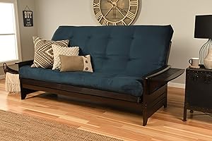 Kodiak Furniture Phoenix Futon Set, Suede Navy