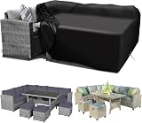 RICHIE Garden Furniture Covers Waterproof 420D 200x200x90cm Rectangular