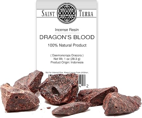Amazon Com Saint Terra Dragon S Blood Incense Resin 1 Ounce Home Kitchen