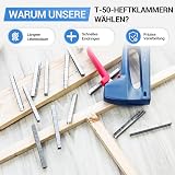 meite T50 Stainless Steel Staples Marine 20 Gauge 10.5mm Crown 1512 view 6
