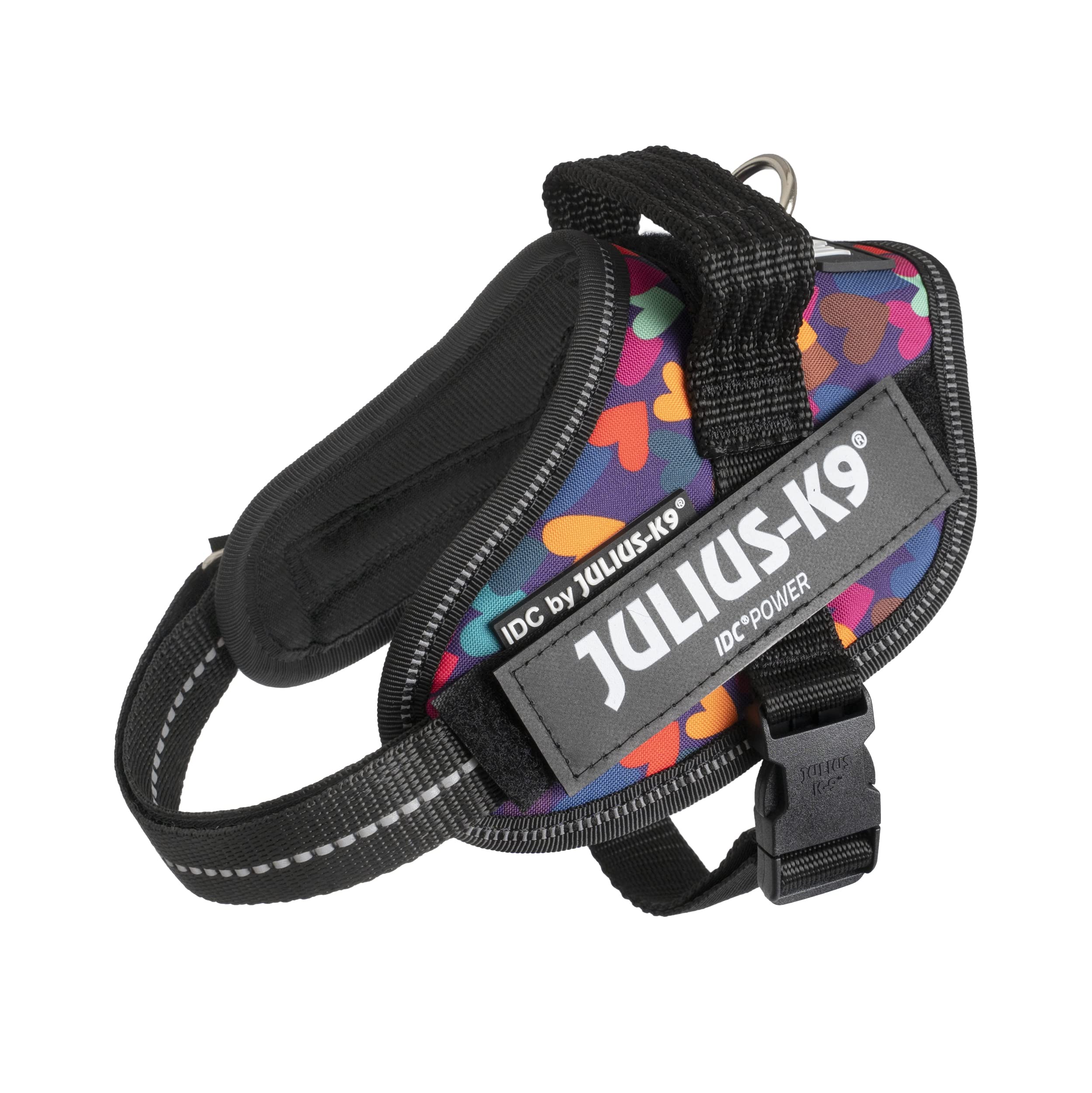 IDC Powerharness, Size: XS/Mini-Mini, Mixed Heart - Limited Edition
