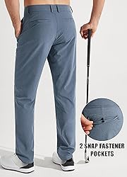 Libin Men's Pants 30" Comfy Business Casual Golf