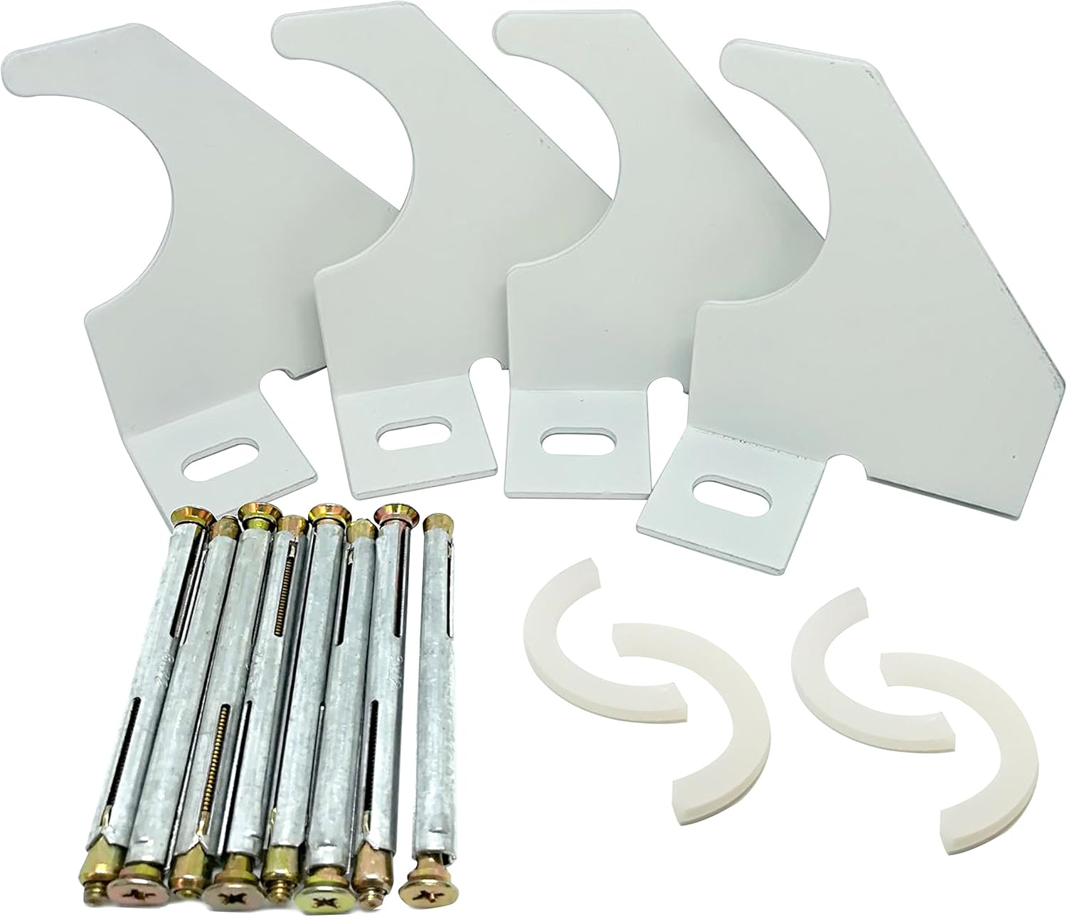 Designer Vertical Column Single Arm Universal Radiator Wall Mount