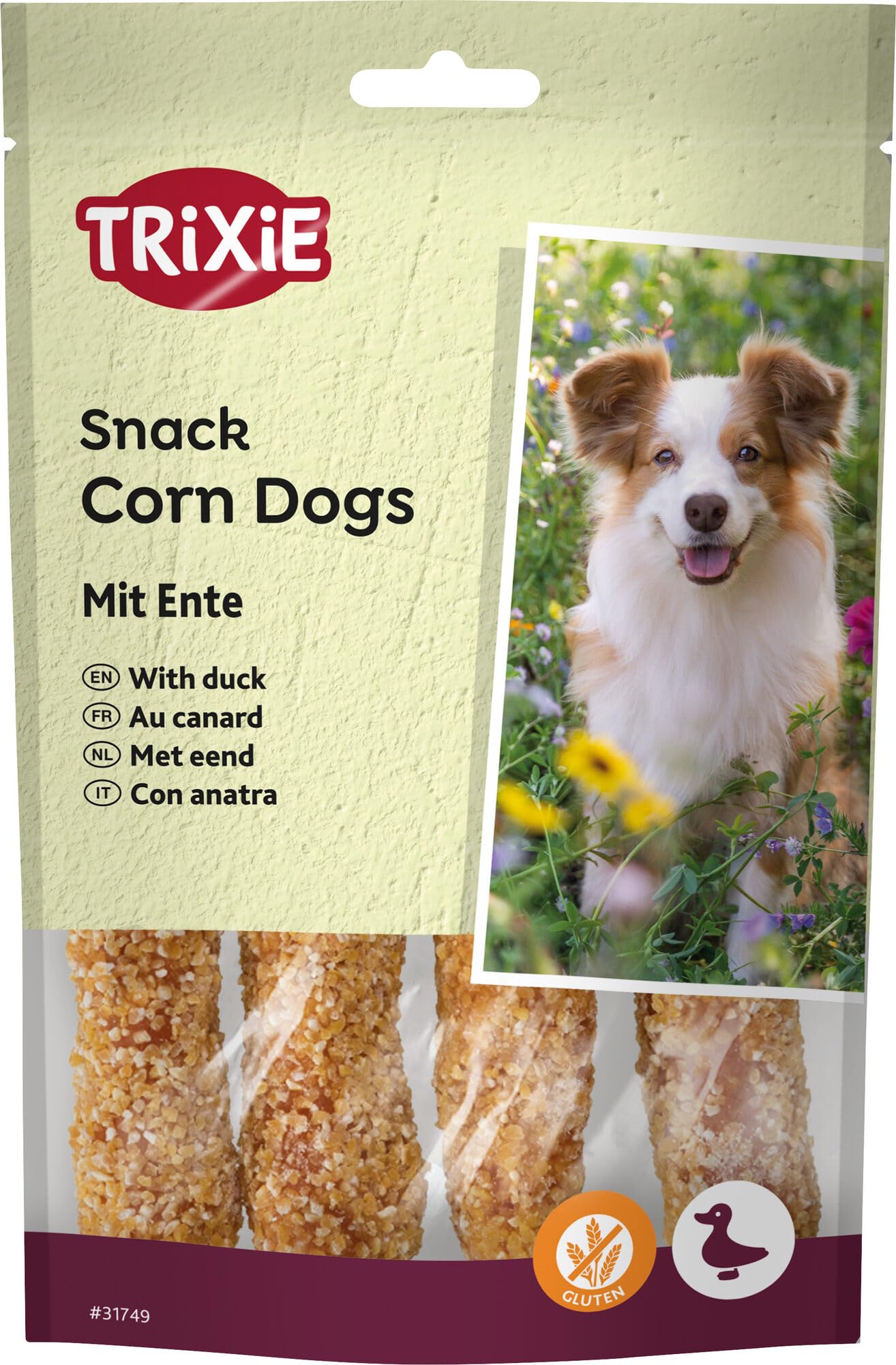 Premio Corn Dogs With Duck, 100 g, 4-Piece