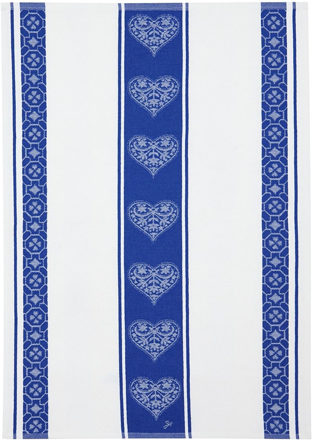 China Blue Jacquard Cotton Tea Towel