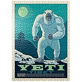 MyPuzzle Mythical Creatures: Yeti, Vintage Poster