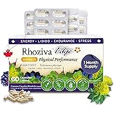 Horny Goat Weed Supplement for Men & Women - Maca, Rhodiola Rosea, Siberian Ginseng, Vitamin E & B Complex for Stamina, Vital