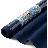Essentials by Leisure Arts Aida Cloth, 14 Count, Navy, 15 x 18 Inch, Cross Stitch Fabric, Even Weave Cotton, for Embroidery, Needlepoint and Counted Cross Stitch Projects