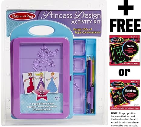 melissa and doug princess design activity kit